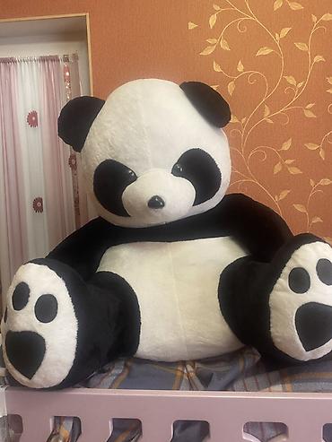 oyuncaql: Nəhəng ölçülü panda plyuş oyuncağı - Həqiqi panda rənglərində — 4