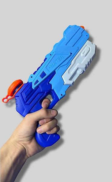 Игрушки: Игрушечный водяной пистолет - Тип: помповый водяной бластер - — 1
