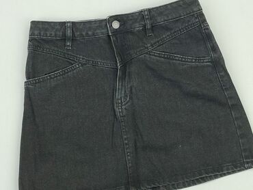 czarne jeansowe spódnice: Skirt, SinSay, M (EU 38), condition - Very good