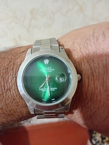 Aksesuarlar: Rolex Datejust üslubunda qol saatı - Korpus və qolbaq: paslanmayan — 2