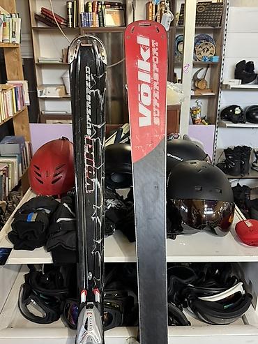 Лыжи: Универсальные, Фрирайд, Без креплений, С креплениями, Б/у — 13