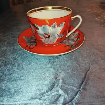 Çay dəstləri və servizlər: Çay dəsti, rəng - Narıncı, Farfor, 1 nəfərlik, Rusiya lalafo.az -da Çay dəstləri və servizlər: Çay dəsti, rəng - Narıncı, Farfor, 1 nəfərlik, Rusiya