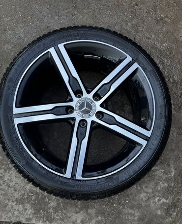 купить колесо для тележки: Диски R 18 Mercedes-Benz, Комплект, отверстий - 5, Б/у