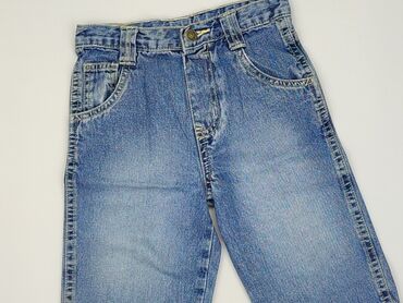 slim blue jeans: Spodnie jeansowe, Cherokee, 9-12 m, stan - Dobry