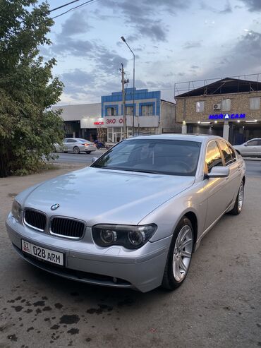 авто в рассрочку в бишкеке без процентов: BMW 7 series: 2002 г., 4.4 л, Автомат, Бензин, Седан