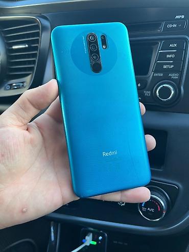 redmi note 4x: Redmi, Redmi 9, Б/у, 64 ГБ, цвет - Синий, 2 SIM — 1