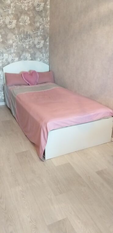 кресло кровать икеа: Односпальная кровать, Б/у, С матрасом, длина - 200 см