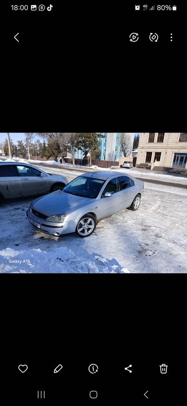 форд авто: Ford Mondeo: 2002 г., 1.8 л, Механика, Бензин, Седан