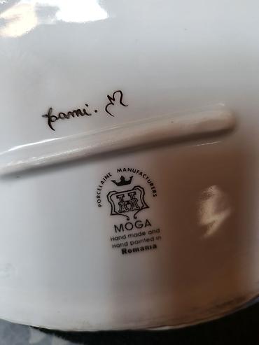zepter kula: Korpa nova paun za voce rucni rad mrezasti porcelan iz 1999 godine — 8