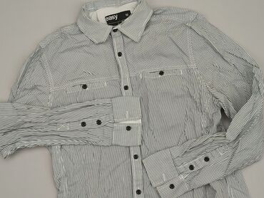 bluzki w paski granatowe: Сорочка жіноча, M, стан - Хороший