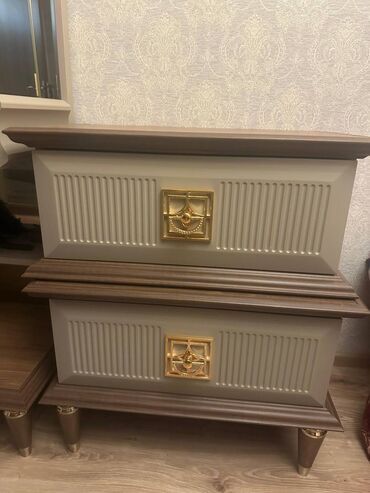 Yataq otağı dəstləri: İkinəfərlik çarpayı, 2 tumba, Termo, Dolab, Türkiyə, İşlənmiş — 13