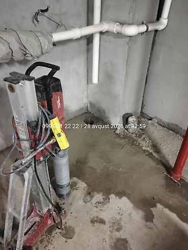 Услуги: Beton kesme beton desme işleri:050-220-08-78 - Hilti stasionar karot — 3