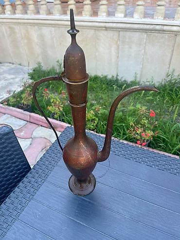 mis samovarlar: Vaza dəsti, Mis — 3