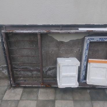 demir reshotkalar: Metall qapı və dəmir pəncərə barmaqlığı - Material: qalın metal — 4