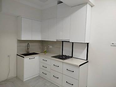 Кухонные гарнитуры: Кухонный гарнитур, Новый, цвет - Серый, МДФ, Бесплатная доставка — 15