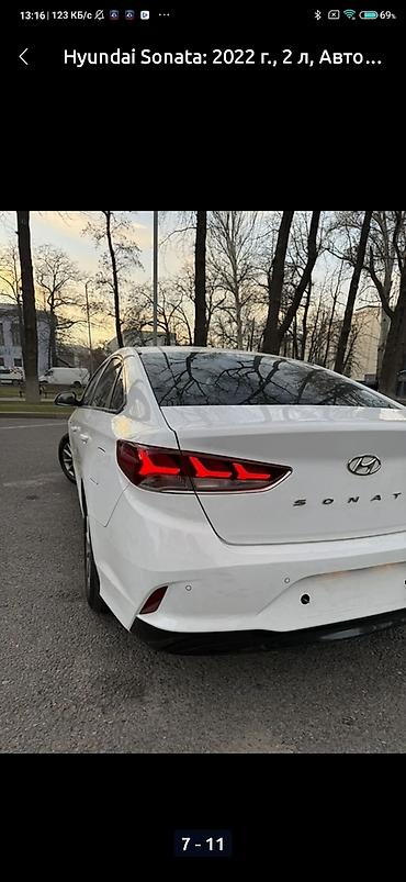 Hyundai: Hyundai Sonata: 2022 г., 2 л, Автомат, Бензин, Седан — 5
