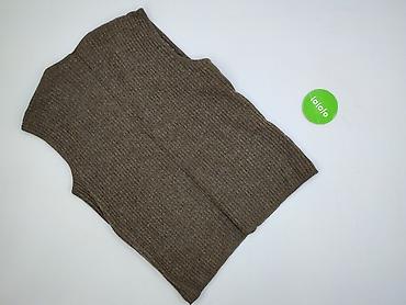 pull i bear: Męska kamizelka dzianinowa na guziki - Fason: bezrękawnik, dekolt V — 3