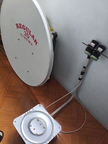 Смарт ТВ приставки: Peyk TV komplekti - Antena: dairəvi “REGULAR 3D CINEMA” peyk qabı