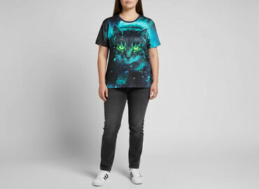 t shirty z cekinami: T-shirt damski, rozmiar XL