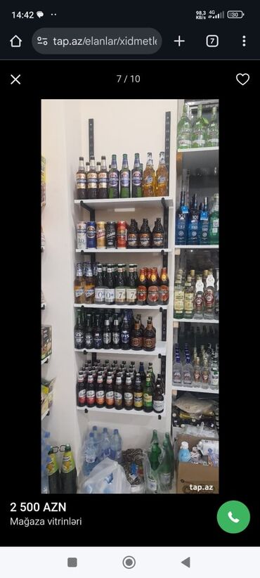 Rəf vitrinləri: Mağaza vitrinləri və ticarət rəfləri dəsti Təsvir: - — 7