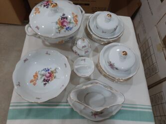 tom xrustal qablar: Nahar dəsti, rəng - Ağ, 6 nəfərlik, Çexiya lalafo.az -da tom xrustal qablar: Nahar dəsti, rəng - Ağ, 6 nəfərlik, Çexiya