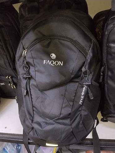 полевой рюкзак: Рюкзак FAQQN (надпись на ярлыке: Capacity 15+5 L), черный. - Объем — 1