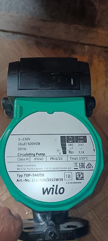Все для дома и сада: Wilo TOP-S40/10 dövriyyə nasosu - Təyinat: istilik sistemlərində və — 4