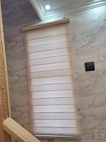 Ev üçün dekor: Zebra və plisse jalüz pərdələr - Model: Zebra (iki qatlı, işıq — 6