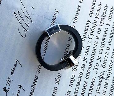 Prstenje: Ricarda M. silikonski prsten sa blistavim srcem. Signirano Ricarda M — 5