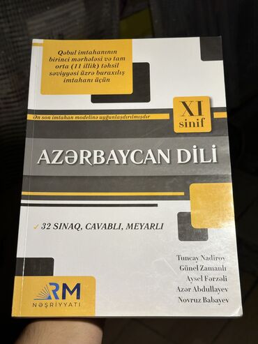 hobbi: RM Nəşriyyatı Azərbaycan Dili 32 Sınaq 11 ci Sinif Yenidir çox