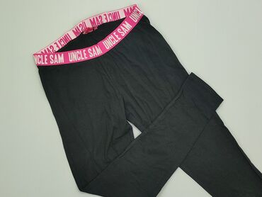 Legginsy: Legginsy M (EU 38), stan - Bardzo dobry, wzór - Jednolity kolor, kolor - Czarny