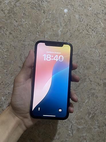 Apple iPhone: IPhone Xr, Б/у, 64 ГБ, Черный, Зарядное устройство, 79 % — 3