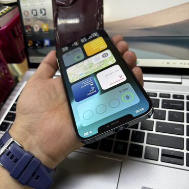 Apple iPhone: IPhone 12 Pro Max, Б/у, 128 ГБ, Синий, Чехол, 84 % at lalafo.kg — 8 Apple iPhone: IPhone 12 Pro Max, Б/у, 128 ГБ, Синий, Чехол, 84 % — 8