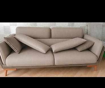 diva mebel: Divan satilir 300azn unvan nerimanov vusqa2Bej rəngli 3 nəfərlik divan — 1
