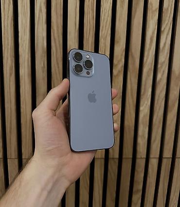 iphone 6qiymeti: IPhone 13 Pro, 128 GB, Sierra Blue, Zəmanət, Simsiz şarj, Face ID — 1