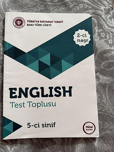 ingilis 5 ci sinif pdf: Məhsul: “English Test Toplusu” – 5-ci sinif Nəşr: 2-ci nəşr Təşkilat — 1