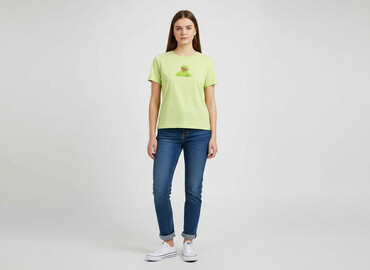 koszulki stich: Cropp, Women`s T-shirt, size XS at lalafo.pl koszulki stich: Cropp, Women`s T-shirt, size XS