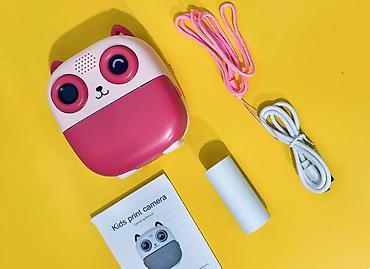 masin oyuncaq: Uşaq üçün termal printerli fotoaparat – Kids Print Camera - Yaş — 3