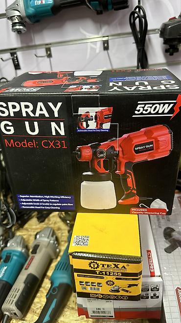 Аппараты для покраски: Электрический краскопульт, Новый, В наличии — 8