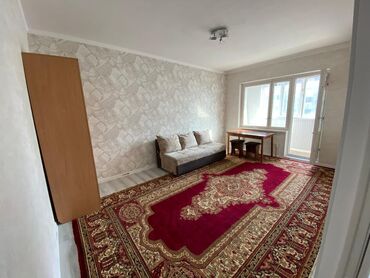 квартиры кок жар: 1 бөлмө, 42 кв. м, 106-серия, 6 кабат, Косметикалык ремонт