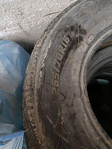 26570 r16: Зимние шины MAXXIS 265/70 R16 (M+S, символ снежинки на горной — 4