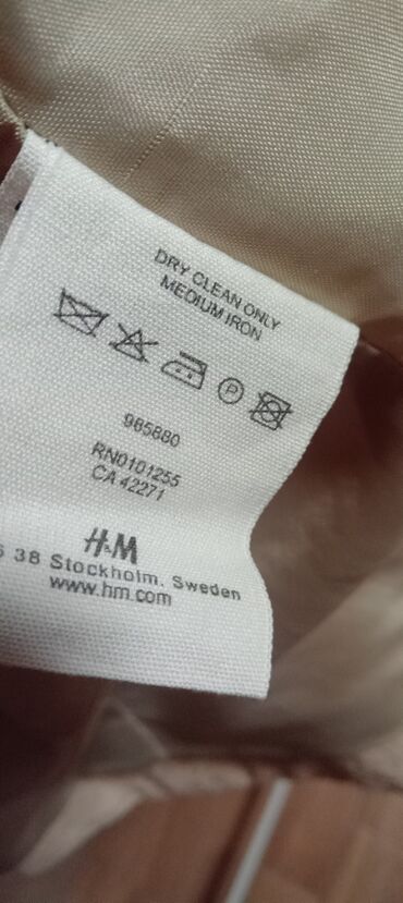 Sakoi: H&M, M (EU 38), Pamuk, Jednobojni — 11