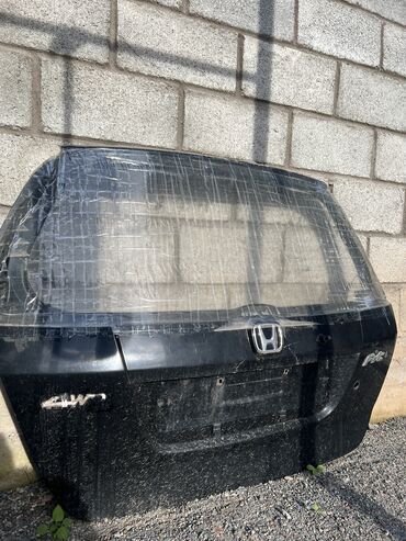 органическое стекло: Крышка багажника Honda 2002 г., Б/у, цвет - Черный,Оригинал