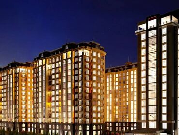 Продажа квартир: 4 комнаты, 180 м², 13 этаж, ПСО (под самоотделку)
