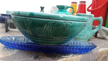 Çay dəstləri və servizlər: Çay dəsti, rəng - Mavi, Farfor, 10 nəfərlik — 2