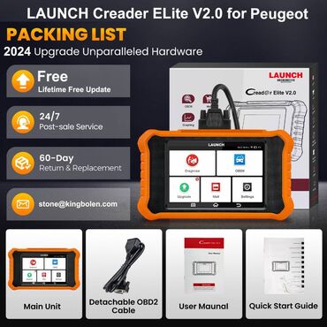 Alati za automobile: NOVO- LAUNCH X431 Creader Elite V2.0 OBD2 Peugeot i Citroen Novo - — 15