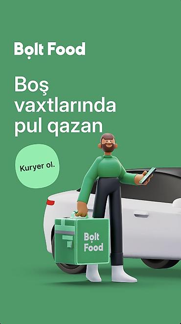 Əməkdaş axtarışı (vakansiyalar): Moto-kuryer tələb olunur, Gündəlik ödəniş, Təcrübəsiz — 2