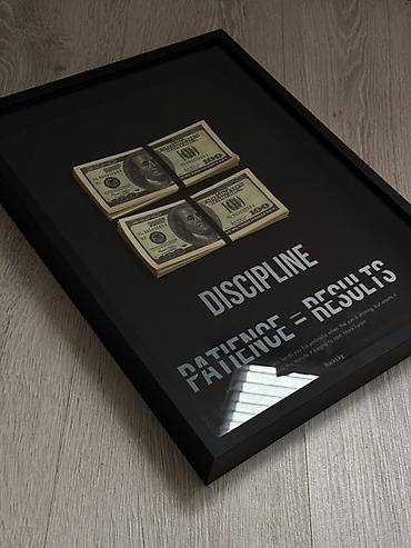 кыздын суроту фото: Мотивационный постер в раме «Discipline — Patience = Results» - — 2