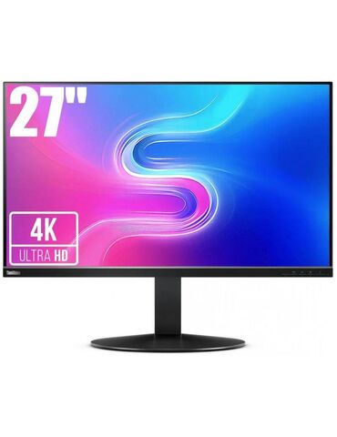 f10 planşet: Monitor "Lenovo 4K 27dyüm" Salam ✅️Məhsula 6 ay qarantiya verilir