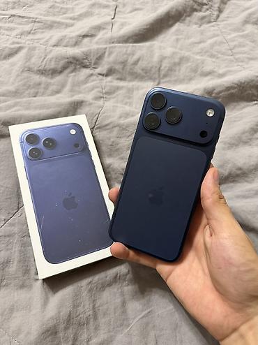 IPhone 17 Pro Max, Б/у, 256 ГБ, Blue Titanium, 91 %